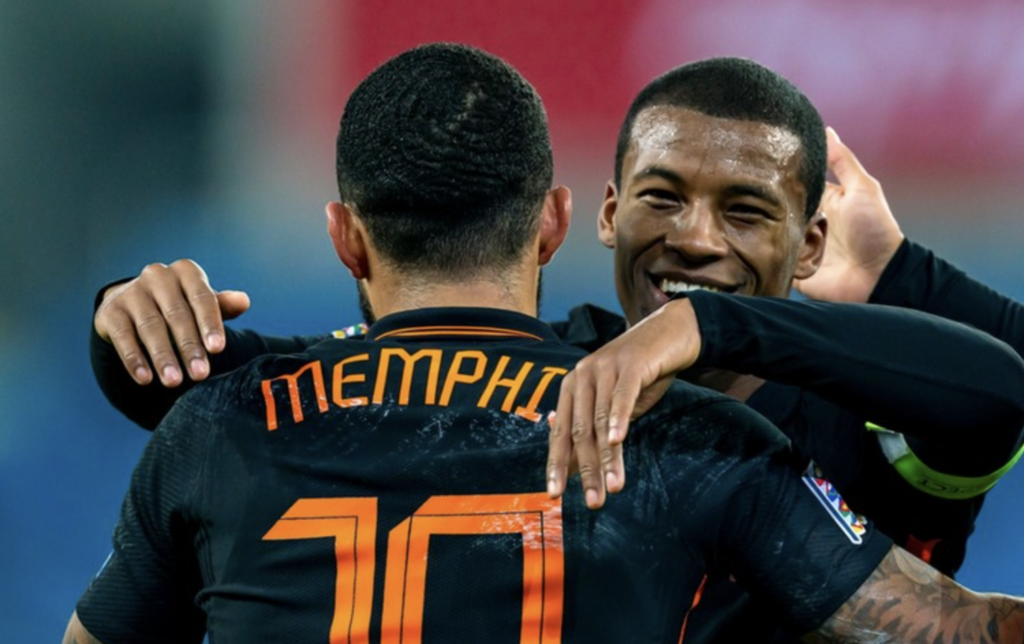 2020 Memphis Depay Netherlands Away Jersey - Soccer Master