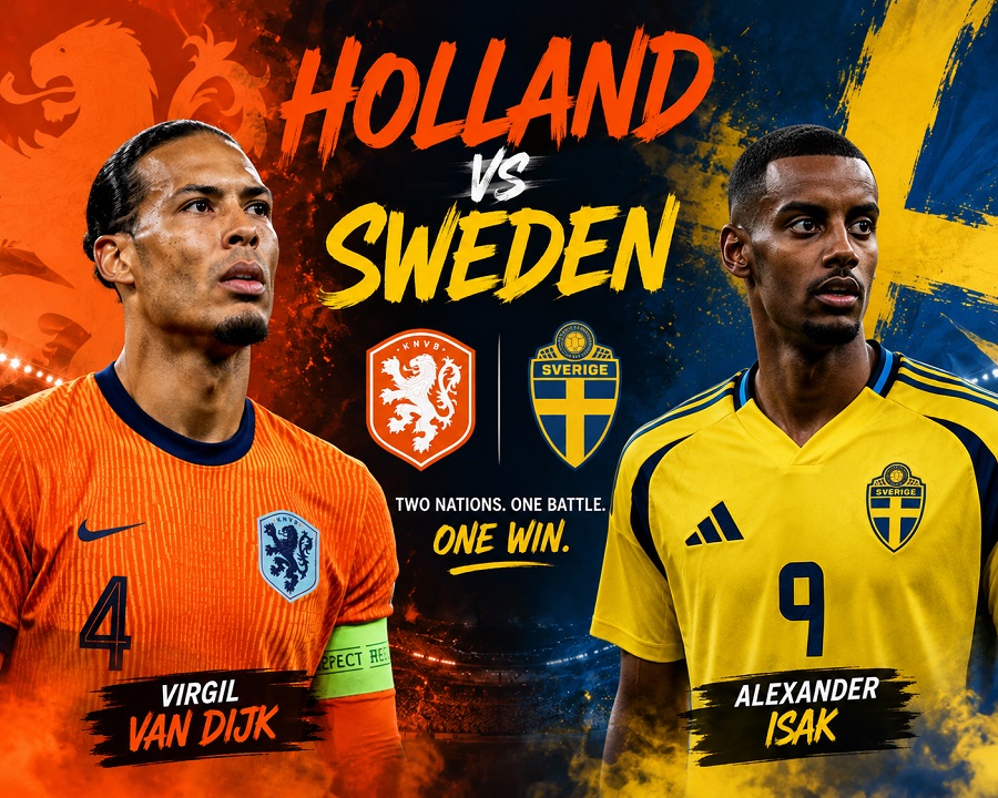 Preview Holland Sweden game