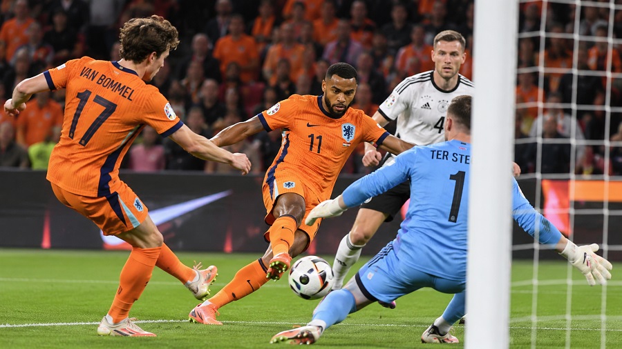 Gakpo scores against Germany
